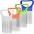 4 Pieces Stainless Steel Onion Holder Slicer for Vegetable Tomato Cutter, 4 Colors