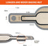 Silicone Bread Sling Dutch Oven Liner, Non-Stick & Easy Clean Reusable Oval Silicone Bread Baking Mat with Long Handles, Easy to Transfer Sourdough Bread - 2 Gray set by PLAPITATE