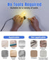 LZC 40 Pack Hooks for Outdoor String Lights Clips: Large Clear Rectangle Outdoor Light Clips Waterproof Adhesive Strips
