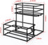 Coffee Syrup Organizer Rack (4 Bottle Capacity) for Kitchen, Small Wine Rack for Bar, Storage for Syrup, Wine, Dressing