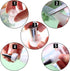 BronaGrand 10pcs Plastic Standard Couplers for Cake Decorating, Pipe Tip Coupler for Icing Nozzles, White