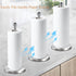 DAWNER Paper Towel Holder Countertop with Weighted Suction Cup Base, Stainless Steel Freestanding Holder for Kitchen