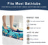 40"x16" XIYUNTE Baby Bath Mat for Tub Non Slip Kids Bath Mat - Extra Long Bathtub Mat Non Slip Kids, Eco-Friendly