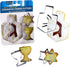 Rite Lite Chanukah Dreidel, Menorah, & Star of David Cookie Cutters Set, Perfect Hanukkah Cooking Accessories