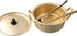 Ramen Pot, Korean Ramen Cooking Pot With Lid Spoon and Chopsticks, Fast Heating For Kitchen Cookware (Double handle) by Leadigol