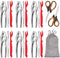 Hiware 20-piece Seafood Tools Set includes 6 Crab Crackers, 6 Lobster Shellers,