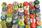 100 Vintage and Vintage Inspired Bottle Caps, Random Mix