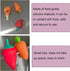 6 Pack Pot Lid Lifter, Silicone Heat Resistant Stand Holder Clip for Soup Pots Kitchen Gadgets
