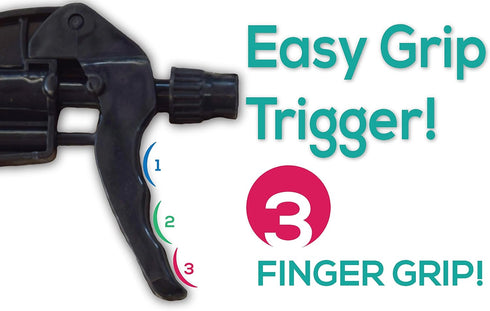 S & E Packaging 12 Pack 28-400 Nozzles 32 oz 9.5" 1.5mL Replacement Trigger Sprayer Heads Black Spray for Bottles
