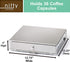 Nifty Coffee Pod Drawer – Stainless-Steel Rolling Drawer for 36 K-Cups, Under Coffee Pot Storage Organizer