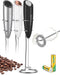 SIMPLETaste Handheld Milk Frother, Battery Operated Electric Foam Maker with Stainless Steel Whisk and Stand for