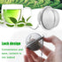 GOLF 2Pcs Tea Steeper, Mesh Tea Infuser Premium Tea Filter Tea Interval Diffuser with Extended Chain Hook for Brew