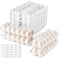 YIFIHGE 60 Pack Duck Egg Cartons Jumbo Egg Cartons Cheap Bulk with Sticker