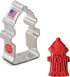 Fire Hydrant Cookie Cutter - 3", Made in USA by Ann Clark