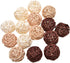 Pomeat 15pcs Wicker Rattan Balls Decorative Orbs for Table Decor, Wedding Party Decoration, Centerpiece Bowls