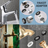 ZDBB 58 PCS Shower Head Garden Hose Screen Filter - Stainless Steel Water Filter Hose Washer Kit for Plumbing