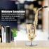 Instrument Ornament Gold Plated Miniature Saxophone Ornament Replica Musical Model with Gift Case for Christmas