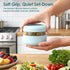 24 oz Glass Lunch Bowl Container with Lid | Leak & Spill Proof, BPA-Free, Microwave & Dishwasher Safe, Airtight Meal