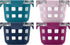 Ello Duraglass 4-Pack 2 Cup Reusable Glass Container Jar with Leak Proof