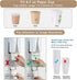 3oz-6oz Cup Dispenser, Wall Mounted Mouthwash Cup Dispenser Fit Disposable Cups, Pull Type Water Cooler Cup Holder