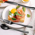 MURRI&MURRDI Stainless Steel Cutlery Set for 1, 3 Piece Reusable Flatware Set with Case, Knife Fork Spoon