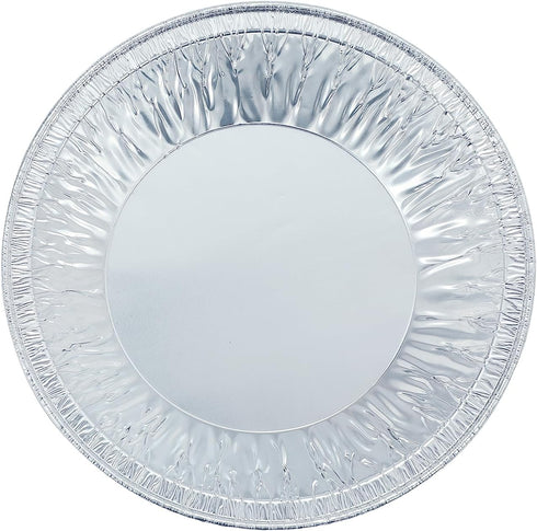 50 Pack Heavy-Duty 5 Inch Pie Pans - Disposable Aluminum Foil Tart for Baking Mini Pies, Stackable