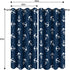 Grommet 2 42x63 Inch MissHope Nautical Anchor Blackout Curtains Ocean Beach Coastal Beach Theme Home Decoration Drape
