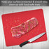 Cut N' Funnel Multi-Color Flexible Plastic Cutting Board Mats, 4 Pack, BPA Free, 11.5” x 15”