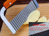 French Fry Cutter Crinkle Cutter for Potatoes, Upgraded Stainless Steel Blade, Wavy Cutting Tool for Carrots Cucumbers