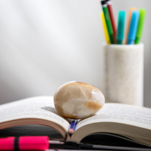 Marble Easter Egg Office or Room Decorations, Spring Table Centerpiece, Unique Gift Idea for Housewarming, Perfect