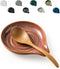 LAUCHUH Spoon Rest - Ceramic Holder for Kitchen Counter, Large Utensil Rest for Ladle, Spoons, Spatula, Tongs, 5