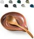 LAUCHUH Spoon Rest - Ceramic Holder for Kitchen Counter, Large Utensil Rest for Ladle, Spoons, Spatula, Tongs, 5