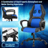 Gaming Chair PC Computer Chair Office Chair for Adult Teen Kids, Ergonomic PU Leather Gamer Chair with Lumbar Support