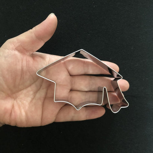 Graduation Cookie Cutter Set, 7 Piece Graduation Cap, Gown, Diploma, Sunflower, Star Cutters for 2024 Party