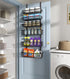 Over The Door Pantry Organizer, 6-Tier Deep Baskets Hanging Metal Rack for Home & Kitchen, Black