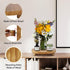 SPHOSWHP Brown,3PCS Wooden Plant Stands,Wood Risers Indoor Outdoor for Decor,Wooden Stool Display Stand for Home Table