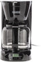 Dominion 15-Cup Deluxe Digital Drip Coffee Maker, Programmable, Auto Keep Warm, Anti-Drip, Black