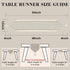 12 46 Inches, yuboo Boho Table Runner Triangular End * Coffee Table Runner with Tassels, Macrame Dresser Runners Scarf