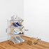 4 (4 Vertical Shoe Rack Small, Tier Portable Folding Shoe Storage Rack, Without Installation Free Standing Shoe Rack