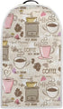 Talayituse Coffee Print Blender Dust Cover with Handle, Anti Fingerprint Dust Proof Cover for Stand Mixer or Coffee