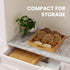 6.4H 10W, 3 Settings, Gobam Adjustable Bamboo Bread Slicer, Fits Bread up to & Extra-Large & Tall Design for Sourdough