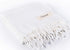 Bersuse 100% Cotton Ventura Premium Turkish Towel - Soft, Absorbent, Quick-Dry Bath & Beach Towel - 37x70 Inches, White