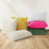decorUhome Decorative Throw Pillow Covers 20x20 Set of 2, Soft Plush Faux Wool Couch Covers for Home, Forest Elf