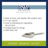 Stainless Steel Scoop, Medium