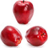 24 ZEAYEA Pcs Artificial Apples, Realistic Fake Red Delicious Apples, Decorative Lifelike Faux Apples for Home Kitchen