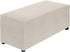uxcell Stretch Ottoman Cover Rectangular Oversized Square Ottoman Slipcover with Elastic for