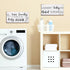 2 Pieces Laundry Room Decor Sign, Rustic Farmhouse Bathroom Wall Decor, Funny Laundry Signs (12 x 6 Inch)