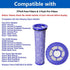 6 Pack Replacement Vacuum Filter for Dyson DC41 DC65 DC66 - 3 Pack Post Filter & 3 Pack Pre Filter