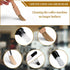 9PCS Coffee Machine Cleaning Brush Set, Wooden Grinder Brush with Black Handle for Coffee Machines