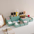 CHANCETSUI 11-Piece Stackable Drawer Organizer Set, Multi-size Storage Bins for Makeup, Stationery, Utensils in